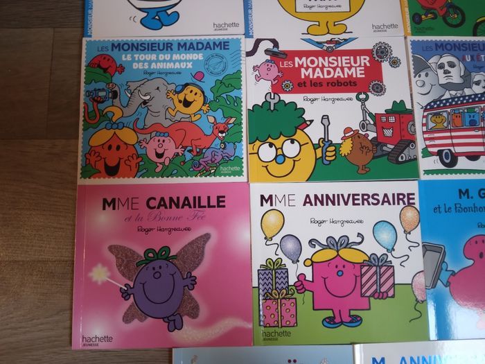 Lot 19 livres monsieur Madame - photo numéro 4