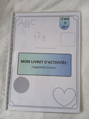 Mon livret d'activités : J'apprends à tracer 