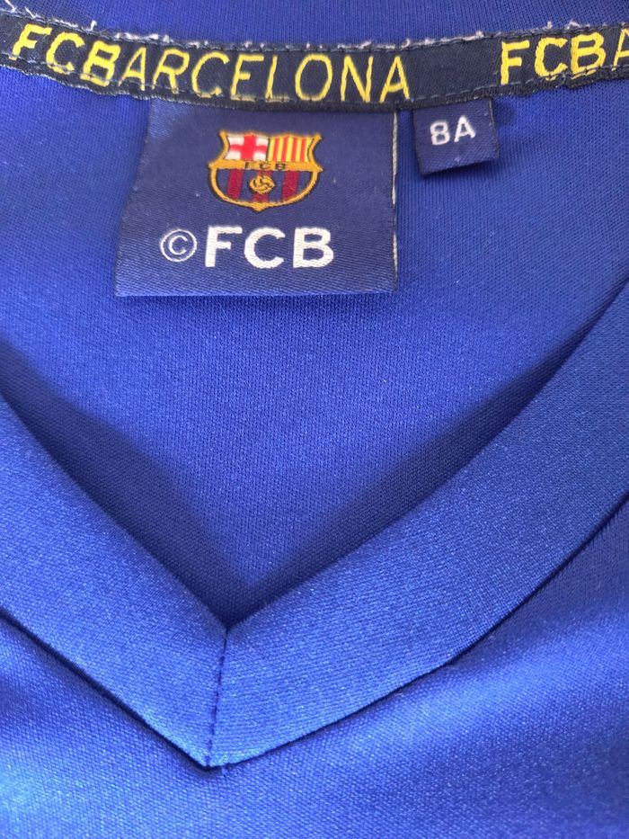 Maillot Fc Barcelone 8 ans - photo numéro 3
