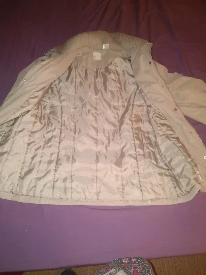 Blouson Femme Beige - photo numéro 3
