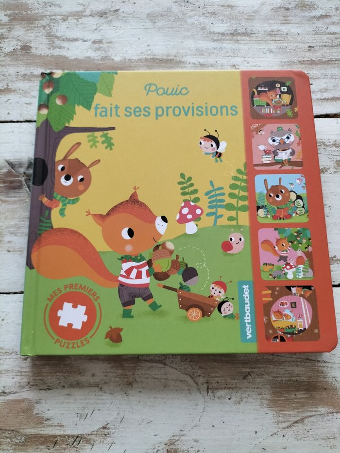 Livre puzzle Vertbaudet