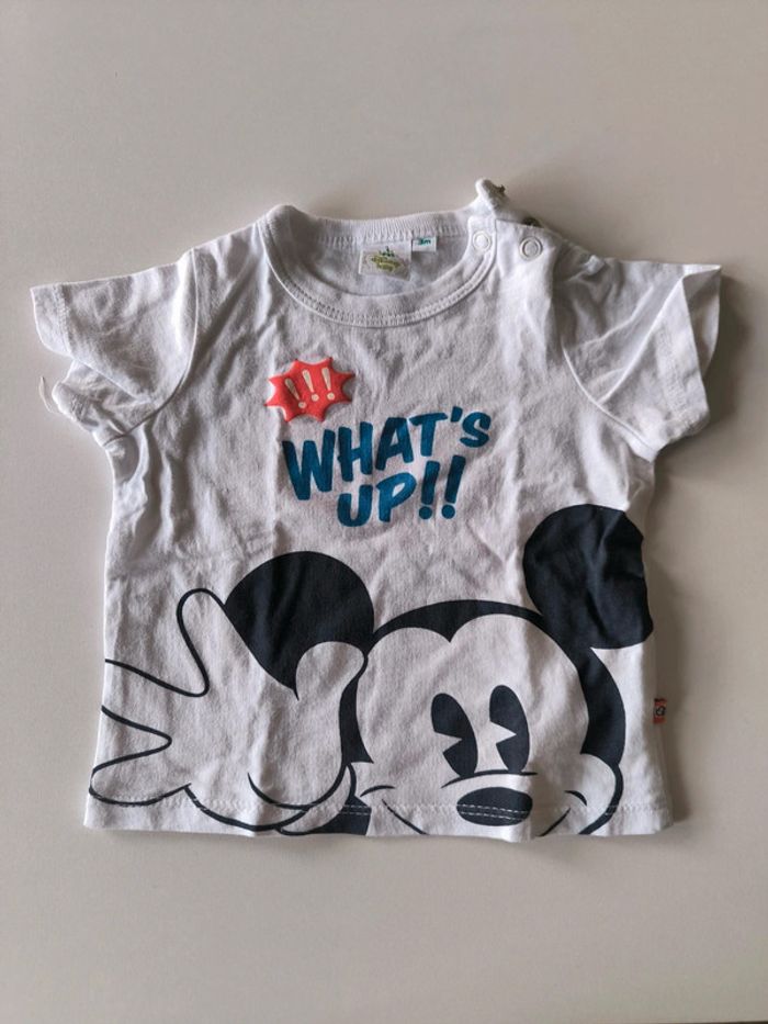 T-shirt mickey 3 mois
