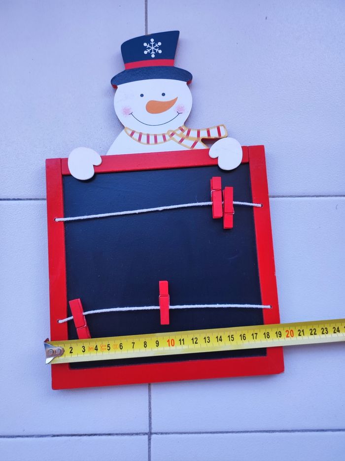 Cadre Bonhomme de neige pour p/photos - photo numéro 7