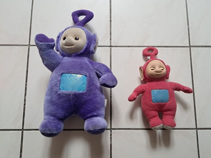 Lot de 2 peluches teletubbies vintage