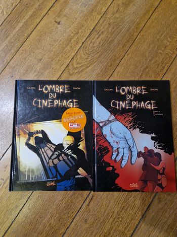 Lot de 2 bd l ombre du cinephage en eo