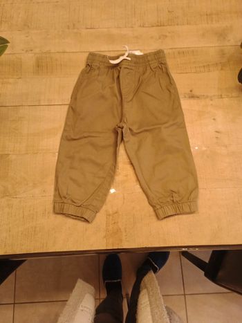 Pantalon cargo kaki