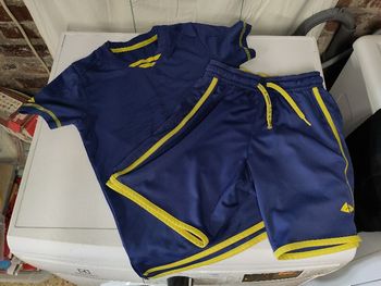 ensemble Athli-Tech sport bleu / jaune 10 ans