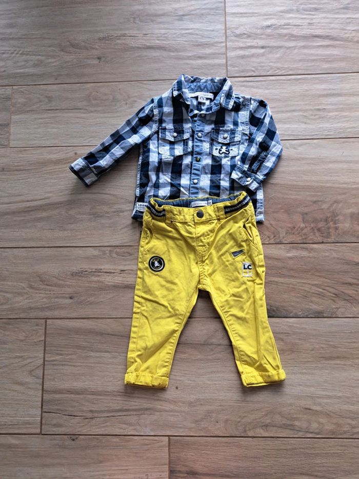 Ensemble Lulu Castagnette  12 mois