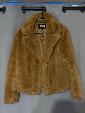 Veste fausse fourrure 