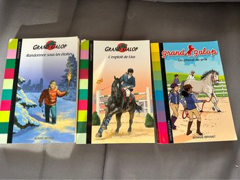 3 livres Grand galop