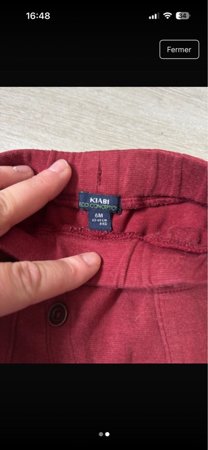 Pantalon  6 mois - photo numéro 2