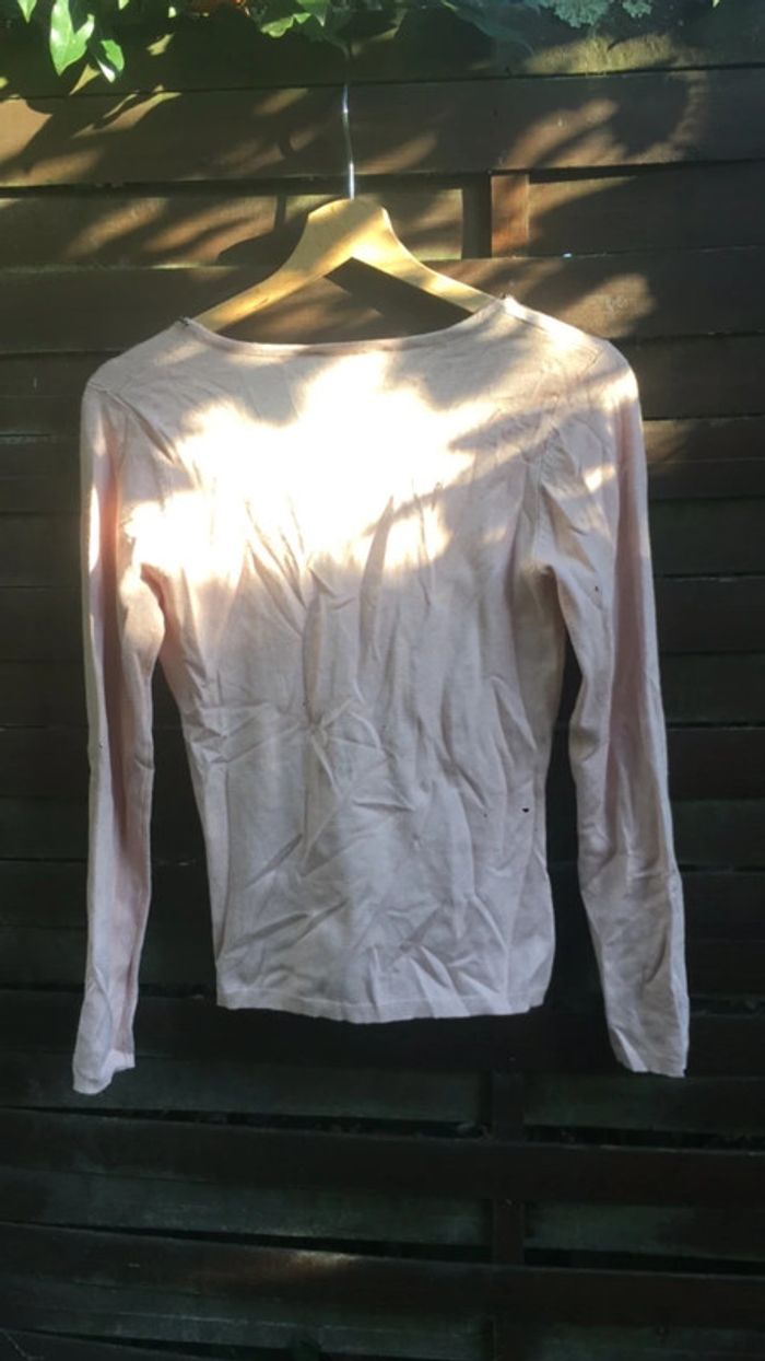 Joli pull rose pâle - photo numéro 5