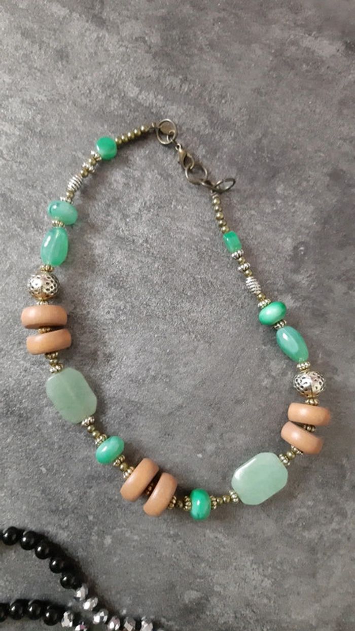 Lot de 4 colliers fantaisies femme - photo numéro 5