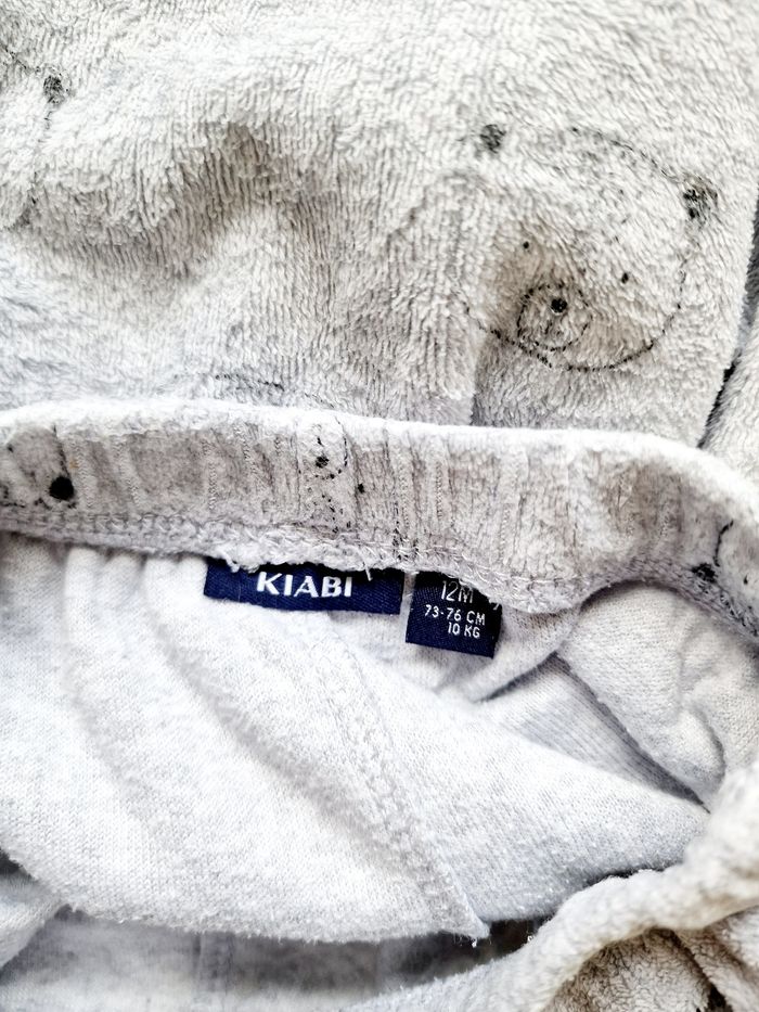 Kiabi - Pyjama 2 pièces en velours (12 mois) - photo numéro 7