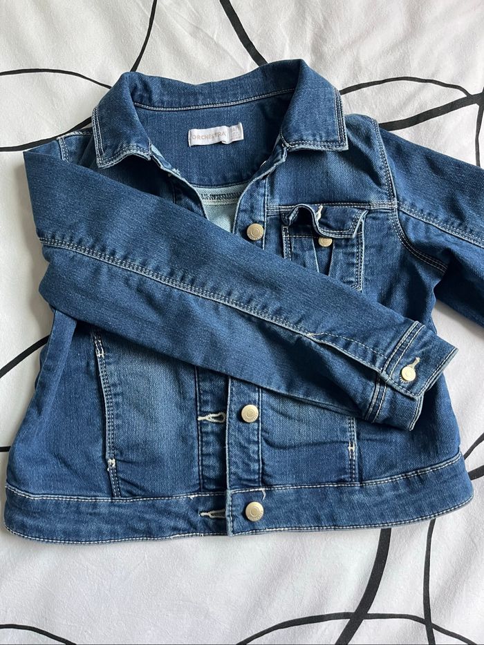 Veste en jeans fille - photo numéro 3