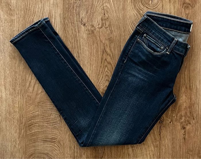 Jean/pantalon bleu marine Levi's San Francisco pour femme, taille W 29 (38 taille française) - photo numéro 5
