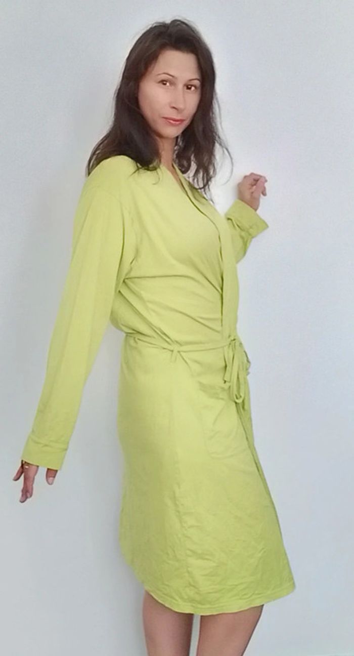Robe de chambre anis - photo numéro 8