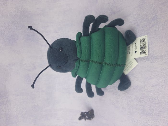 Peluche Jellycat retired araignée Anoraknid black spider halloween collection ANK3BS - photo numéro 5