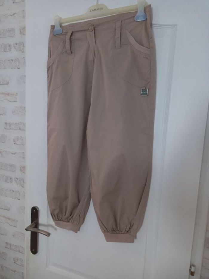 Pantacourt beige