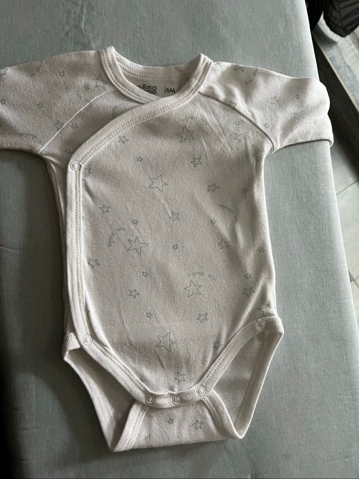 Bodys manches longues bébé 6 mois - photo numéro 4