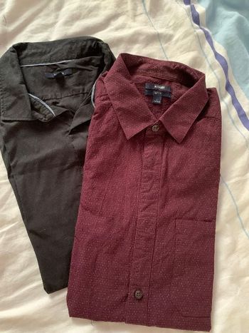 LOT de 2 chemises homme