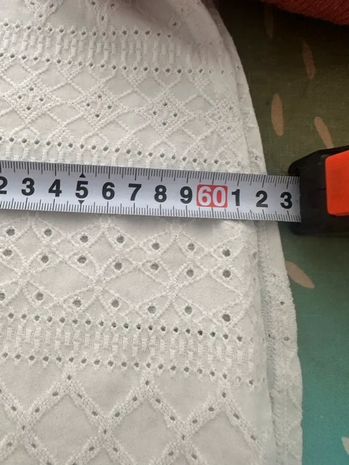 Haut ajouré blanc Promod oversize - photo numéro 5