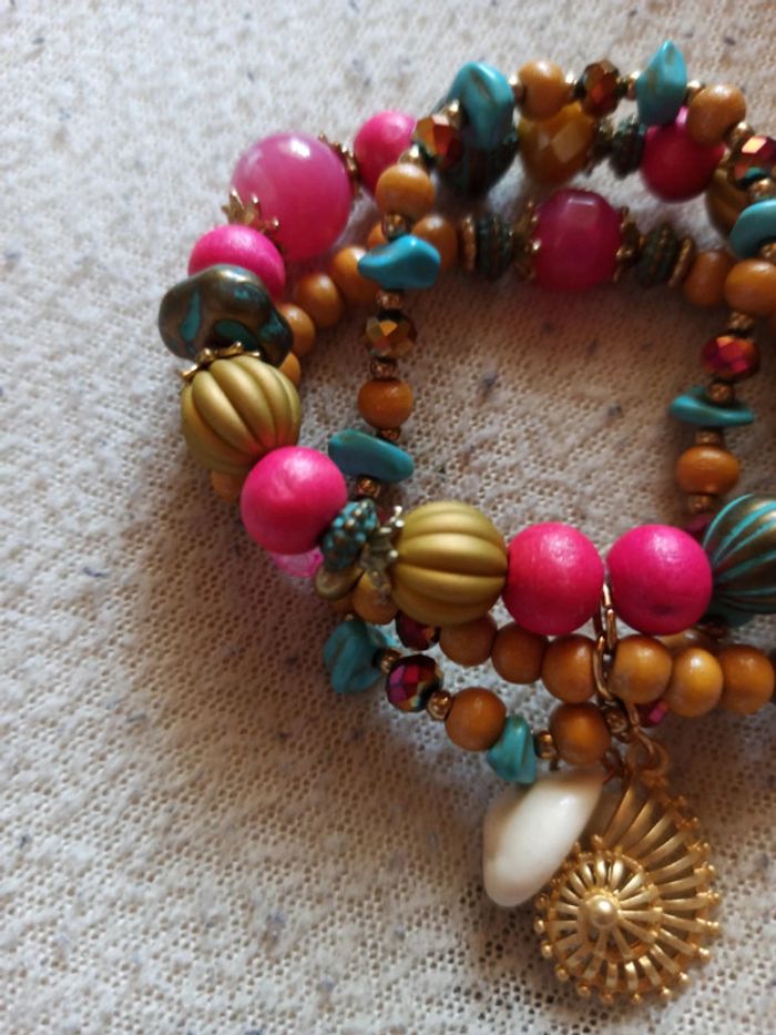 Bracelet multirang - photo numéro 3