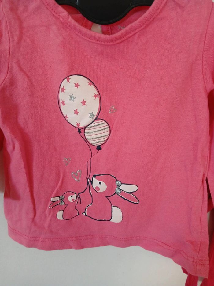 2 t-shirts manches longues - photo numéro 3