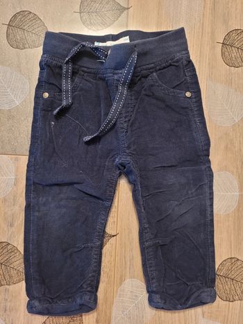 Pantalon velours - gemo 12 mois
