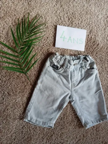Bermuda en jean 4 ans
