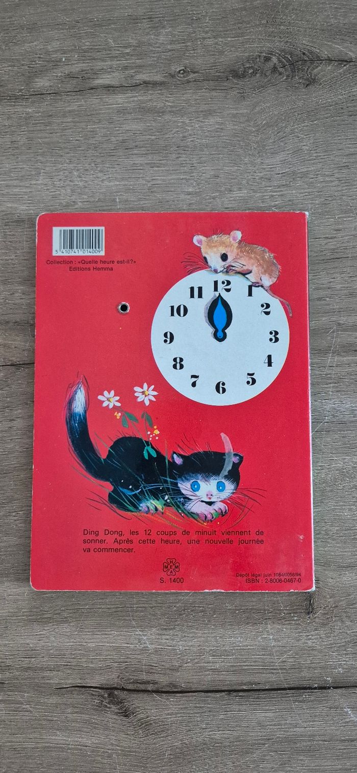 Livre vintage Quelle heure est-il ? - photo numéro 9