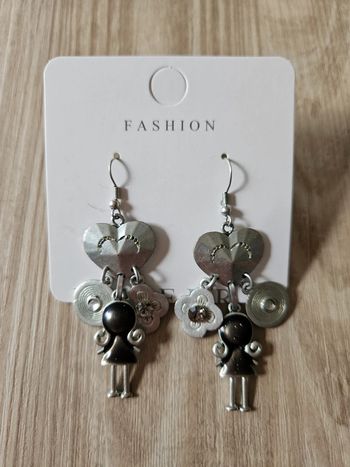 Boucles d'oreilles fantaisie