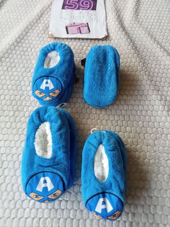 Chaussons anti dérapant Avengers Marvel