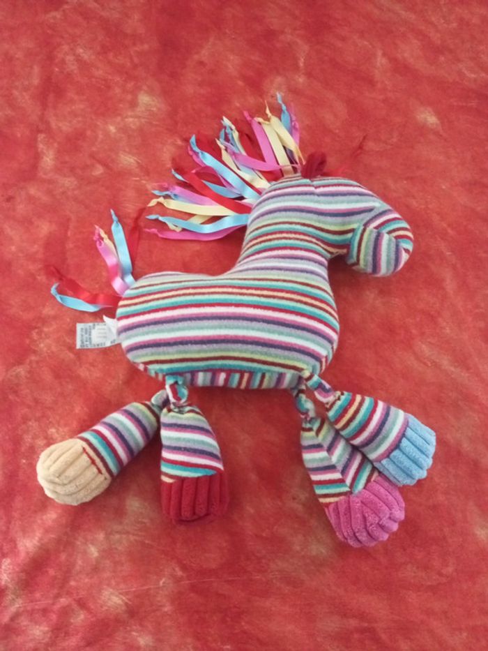 Grand cheval multicolore Jellycat - photo numéro 4