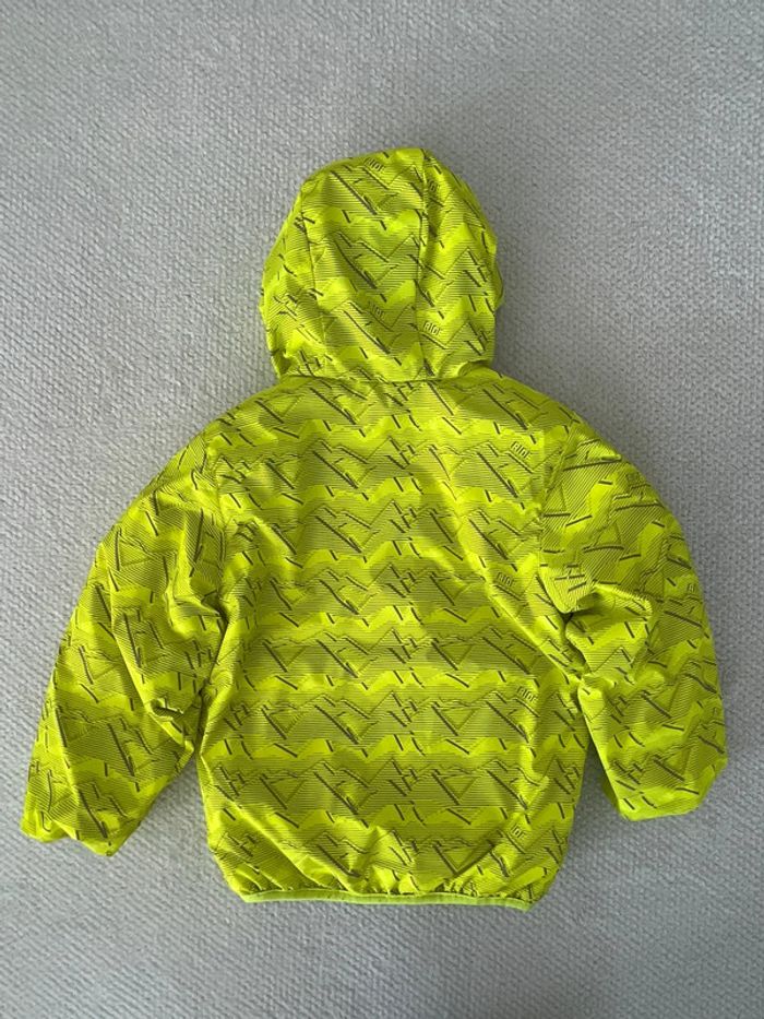 Veste de ski vert / jaune fluo réversible gris garçon Wedze 3 ans - photo numéro 3