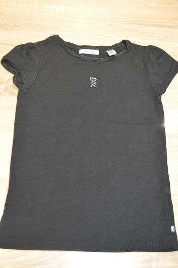 Tee shirt manches courtes Okaidi 8 ans noir