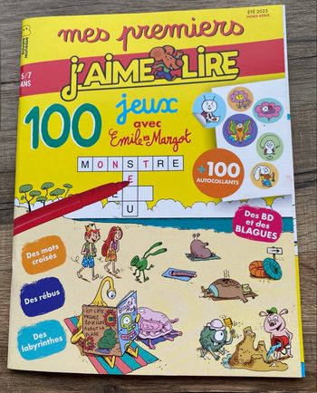 J’aime lire jeux