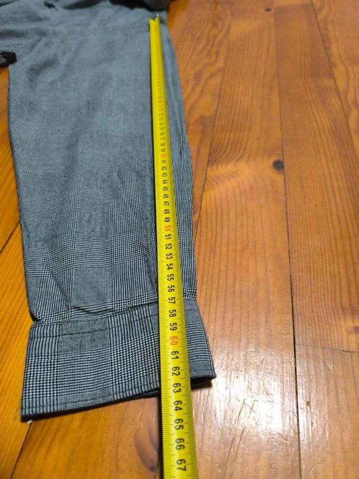 Chemise à carreaux - Ralph Lauren - Mc Meel - Logo brodé noir - Noir, blanc - Taille XL - photo numéro 13