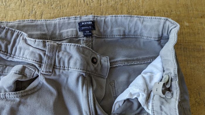 Lot de 2 pantalons Skinny fit en 12 ans - photo numéro 3