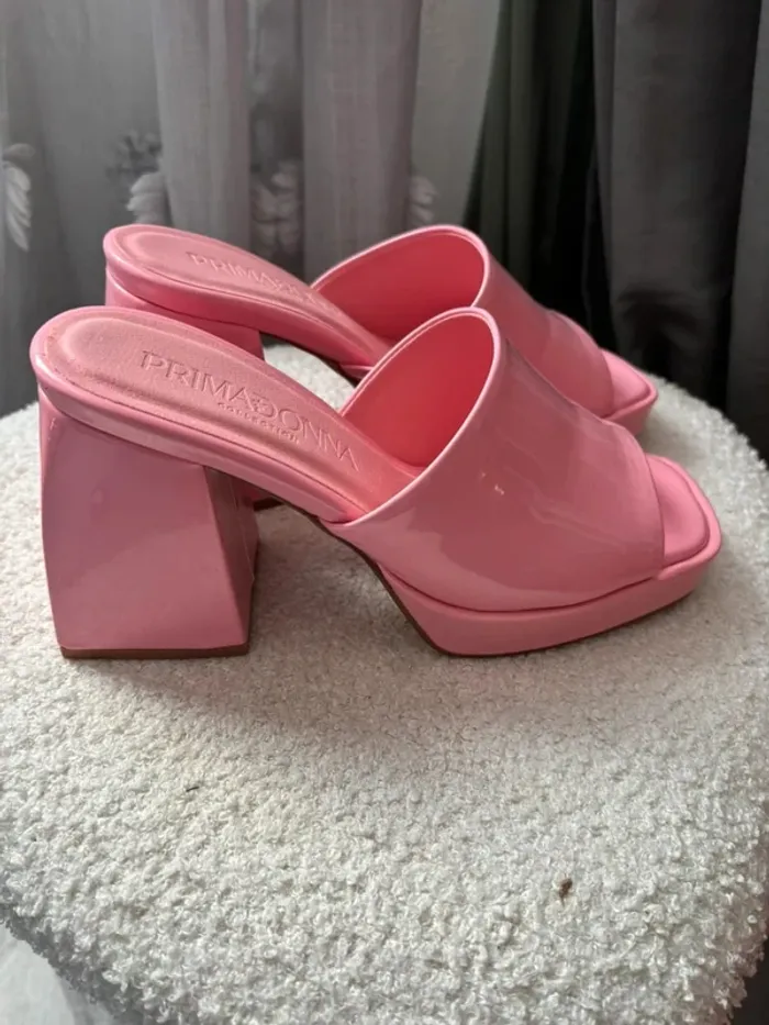 Sabot femme rose pastel taille 38 - photo numéro 4