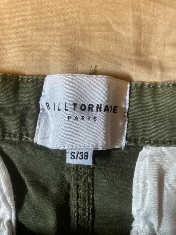 Short Chino Bill Tornade Olive - photo numéro 4