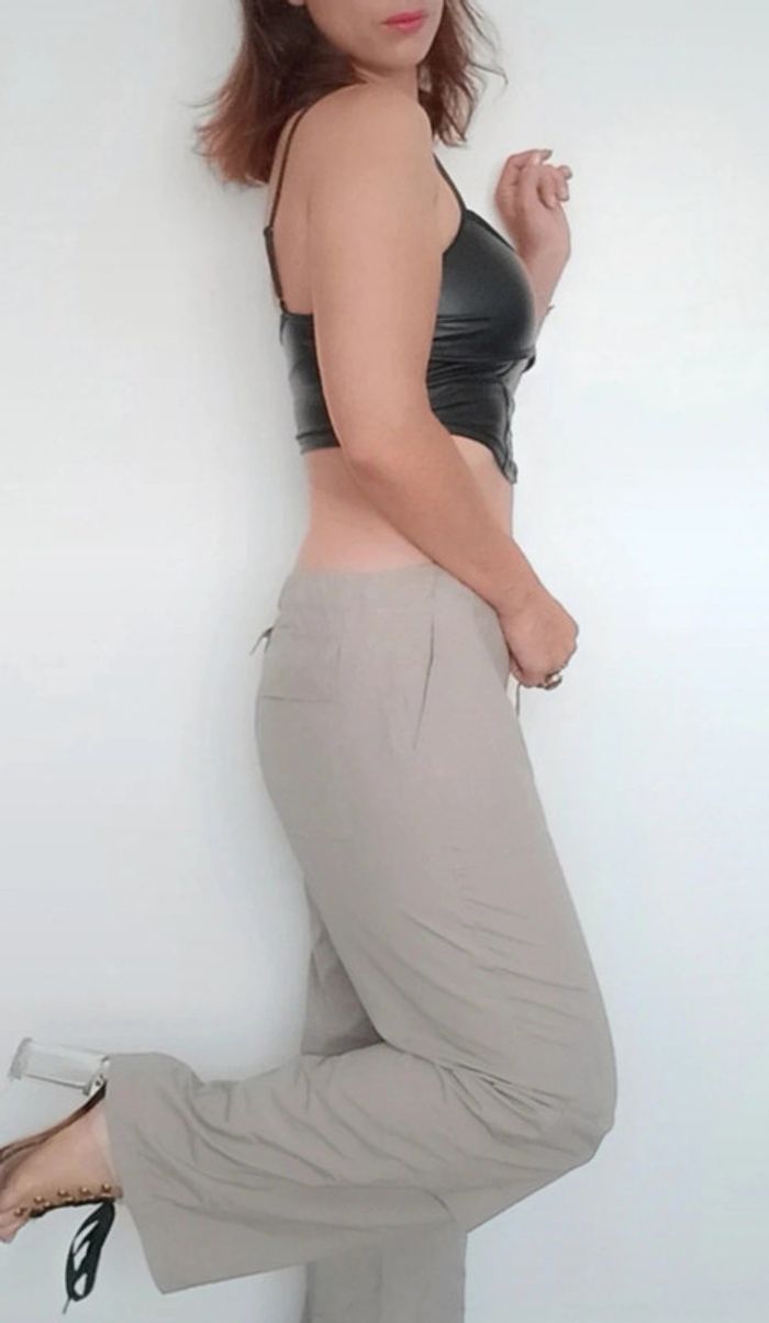 Pantalon casual large parachute léger taille 40 - photo numéro 4