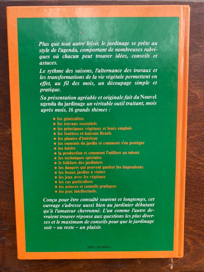 Livre le nouvel agenda du jardinage. - photo numéro 2