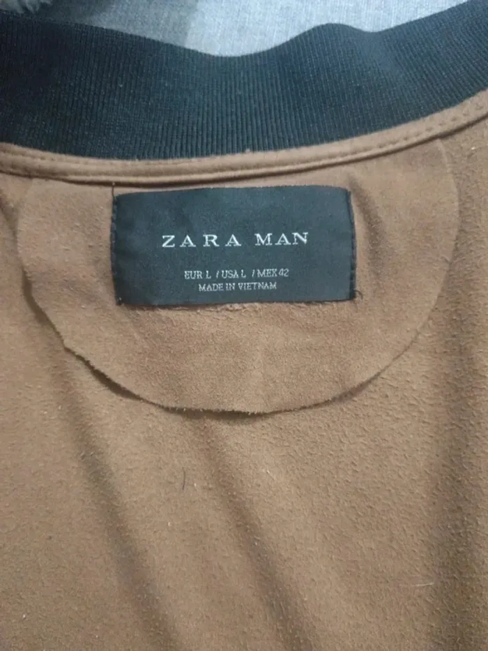 Veste marron Zara L - photo numéro 3