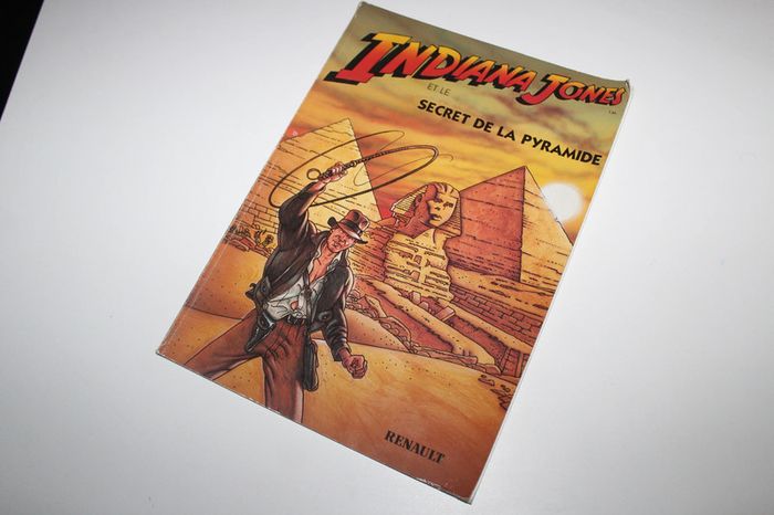 Livre Indiana Jones et le secret de la pyramide