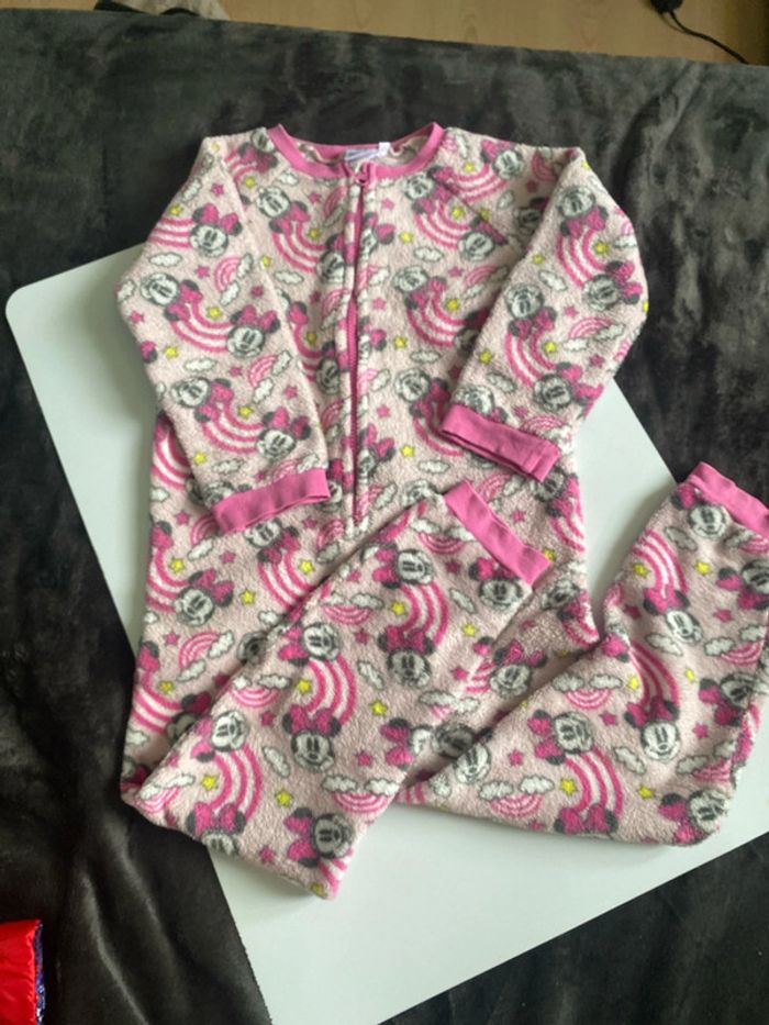Combinaison de pyjama, douce minie/pilou, pilou