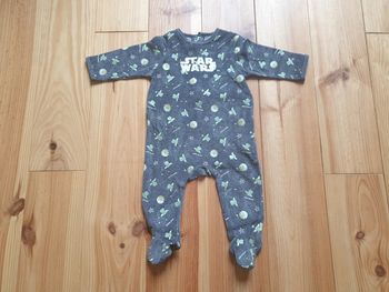 Pyjama velour Star Wars 12 mois