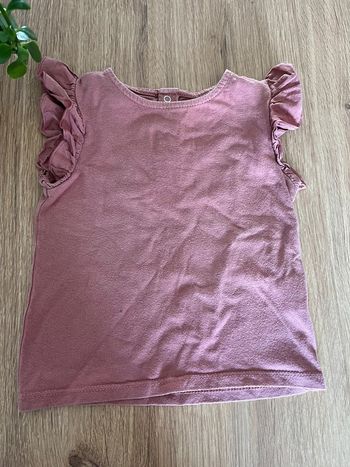 T-shirt manche courte rose