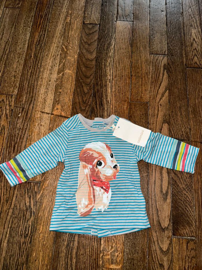 T-shirt catimini  3 mois Neuf avec étiquette