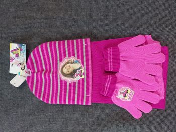 ensemble bonnet gants écharpe soy luna rose tu